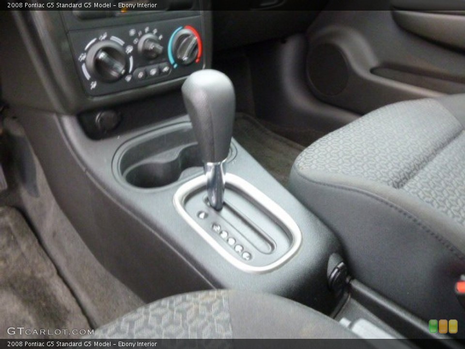 Ebony Interior Transmission for the 2008 Pontiac G5  #92459639