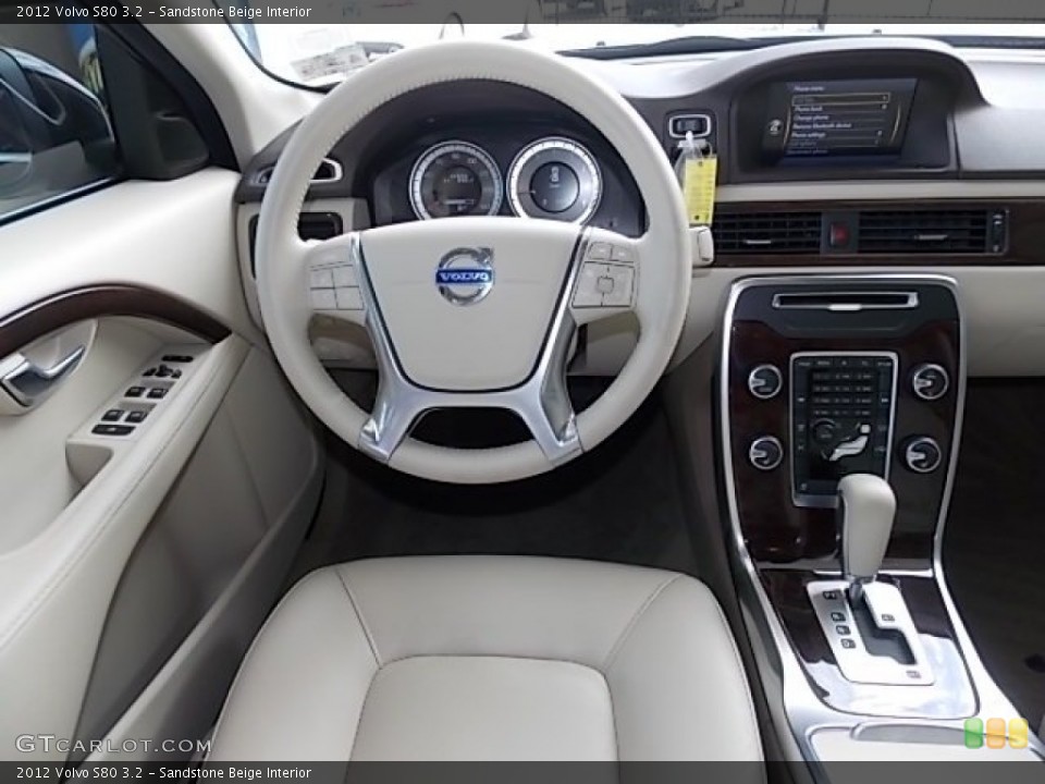 Sandstone Beige Interior Dashboard for the 2012 Volvo S80 3.2 #92459788