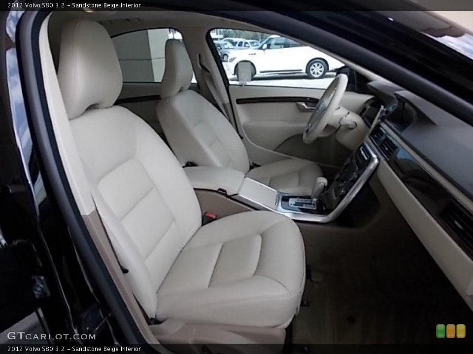 Sandstone Beige Interior Front Seat for the 2012 Volvo S80 3.2 #92459871