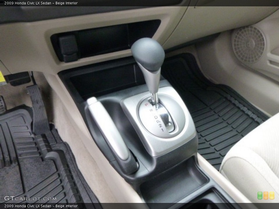 Beige Interior Transmission for the 2009 Honda Civic LX Sedan #92459983