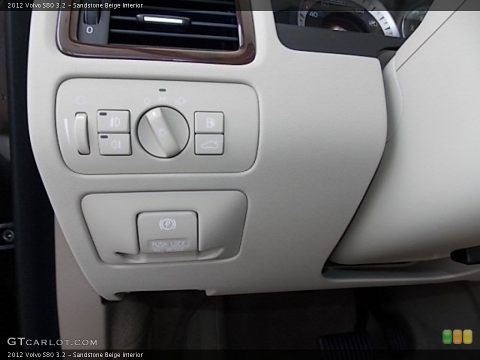 Sandstone Beige Interior Controls for the 2012 Volvo S80 3.2 #92460163