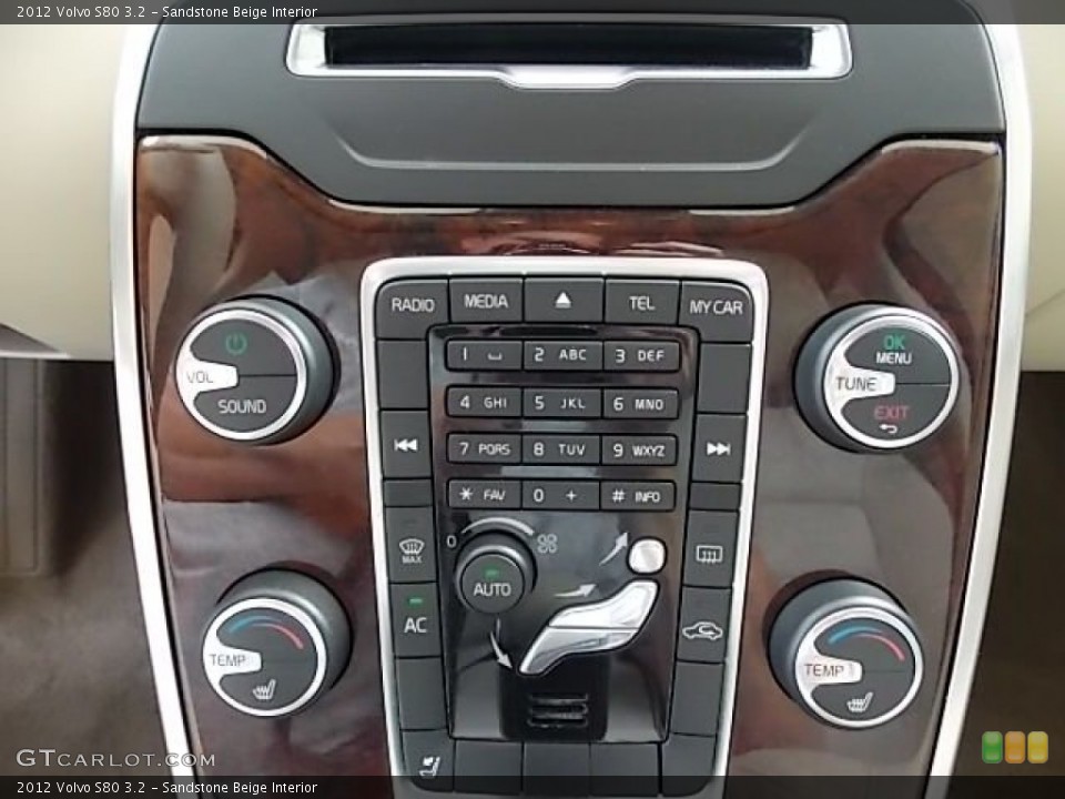 Sandstone Beige Interior Controls for the 2012 Volvo S80 3.2 #92460272