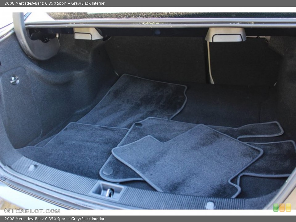 Grey/Black Interior Trunk for the 2008 Mercedes-Benz C 350 Sport #92464439