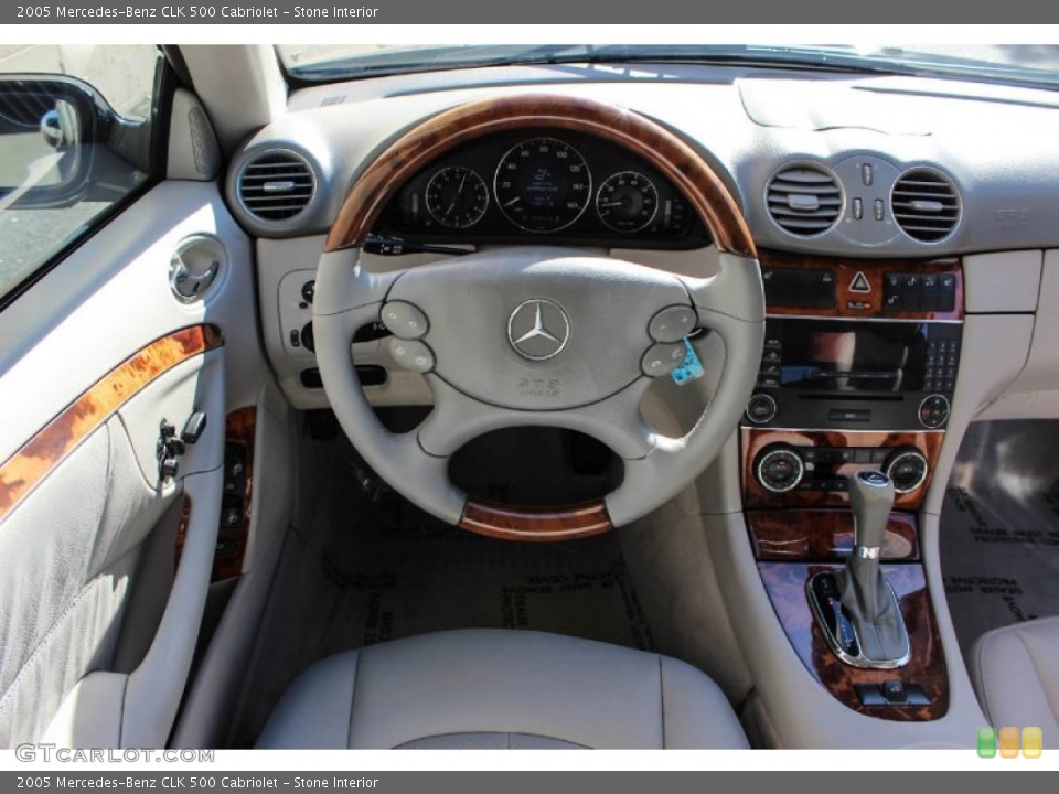 Stone Interior Dashboard for the 2005 Mercedes-Benz CLK 500 Cabriolet #92466226