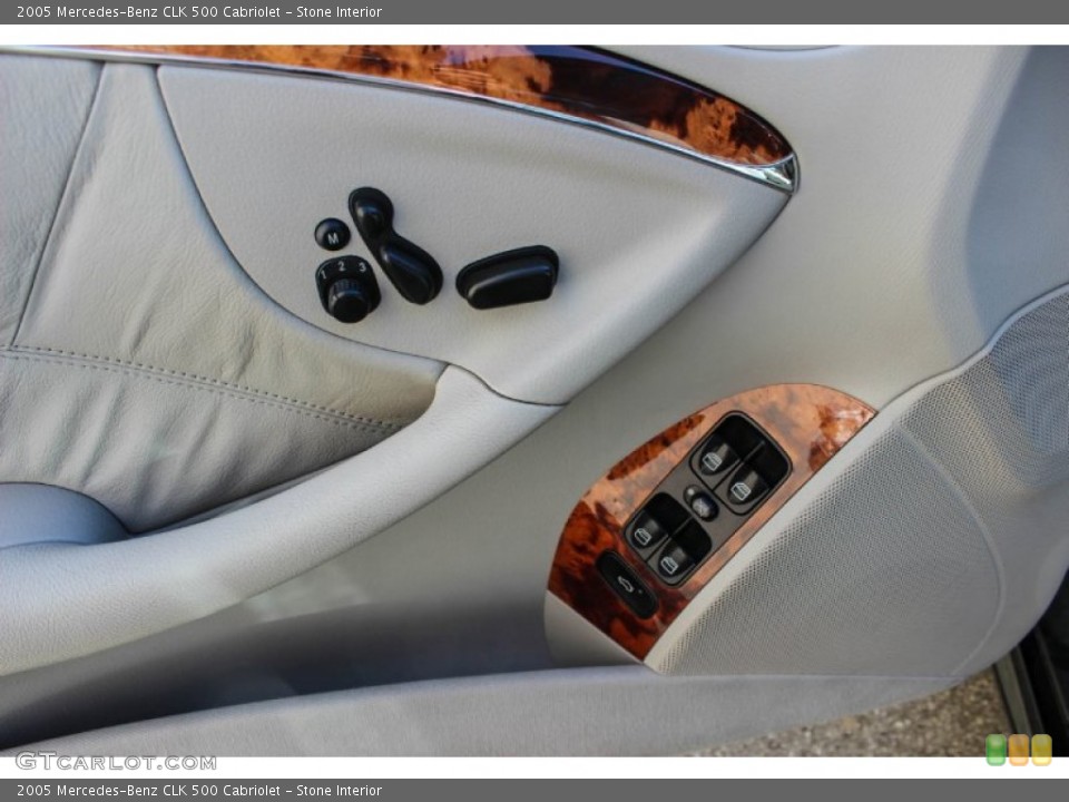 Stone Interior Controls for the 2005 Mercedes-Benz CLK 500 Cabriolet #92466294