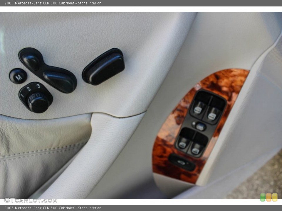 Stone Interior Controls for the 2005 Mercedes-Benz CLK 500 Cabriolet #92466310