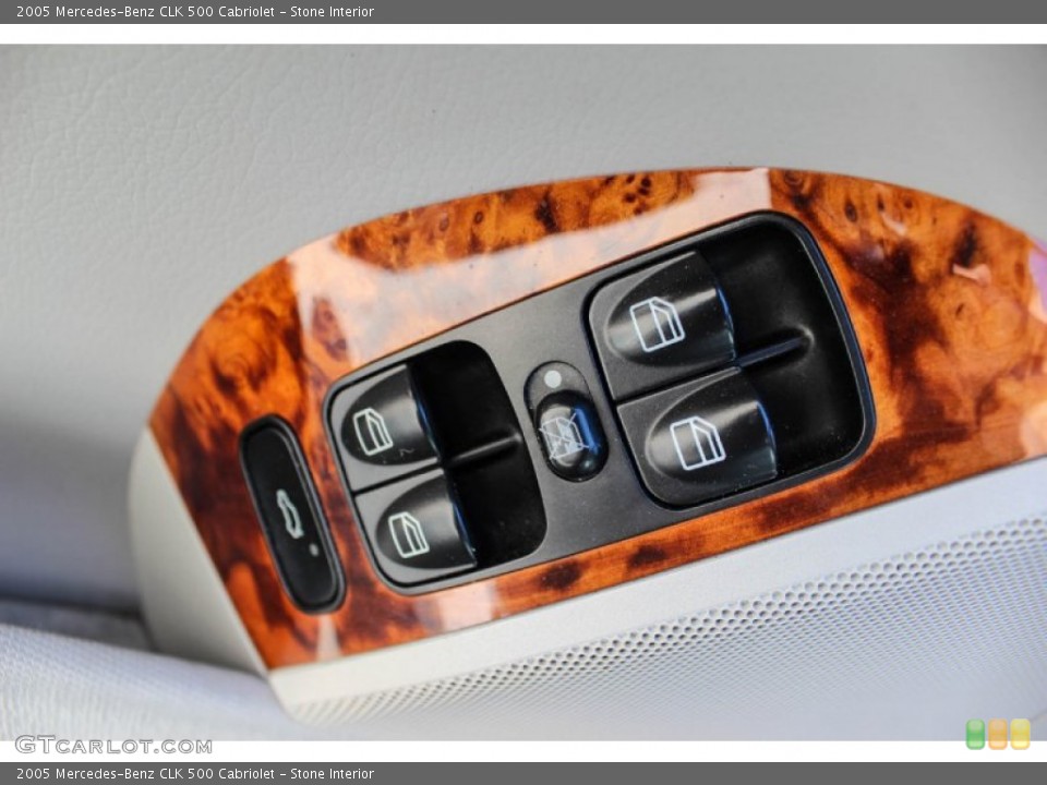 Stone Interior Controls for the 2005 Mercedes-Benz CLK 500 Cabriolet #92466328