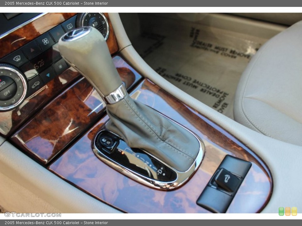 Stone Interior Transmission for the 2005 Mercedes-Benz CLK 500 Cabriolet #92466367
