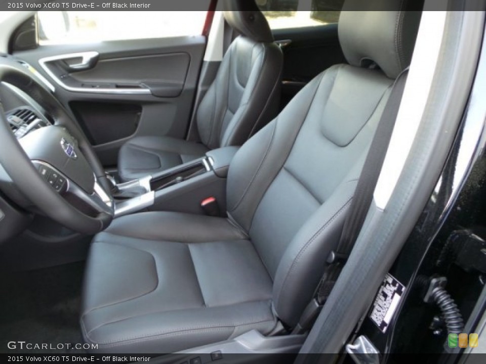 Off Black Interior Front Seat for the 2015 Volvo XC60 T5 Drive-E #92469172
