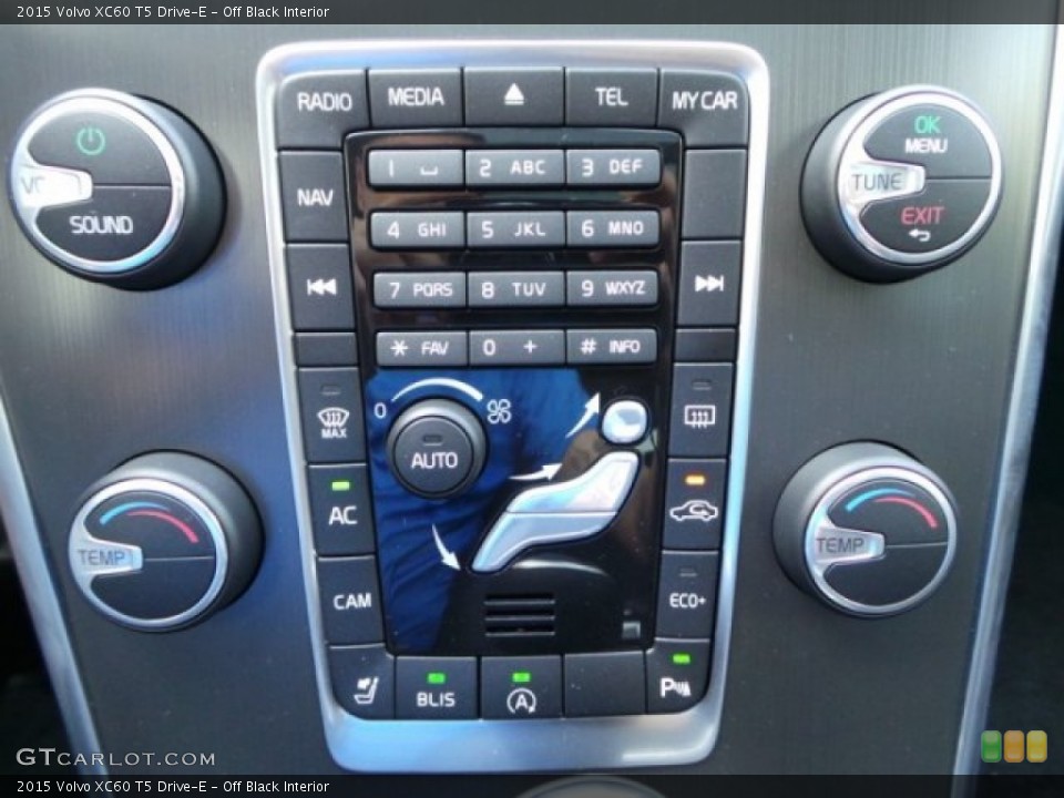 Off Black Interior Controls for the 2015 Volvo XC60 T5 Drive-E #92469304