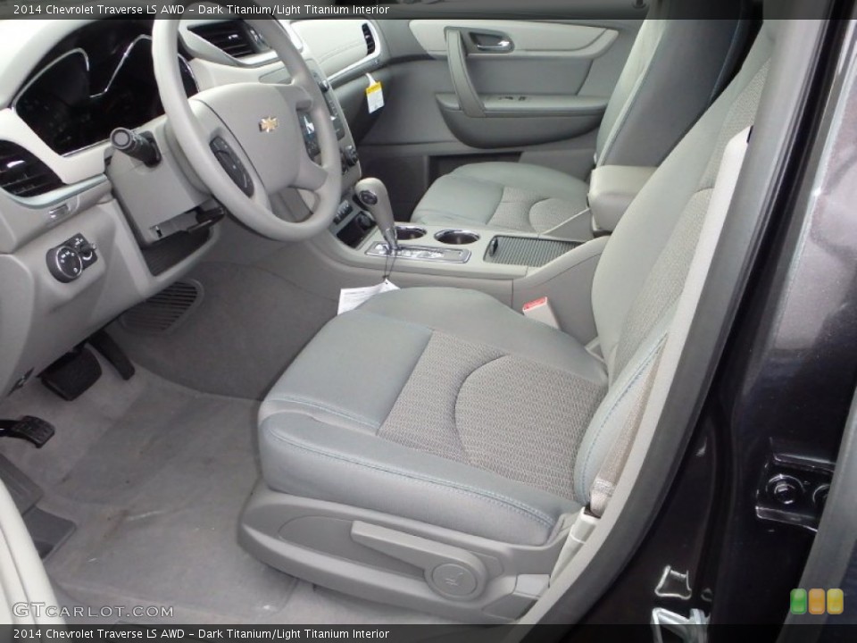 Dark Titanium/Light Titanium Interior Photo for the 2014 Chevrolet Traverse LS AWD #92470345