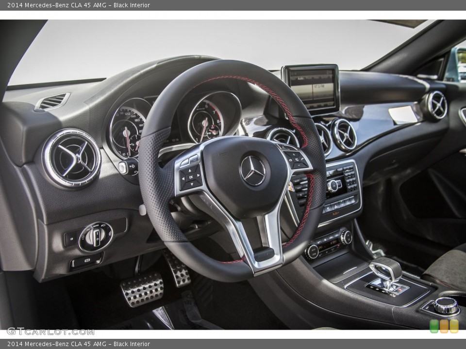 Black Interior Dashboard for the 2014 Mercedes-Benz CLA 45 AMG #92483105