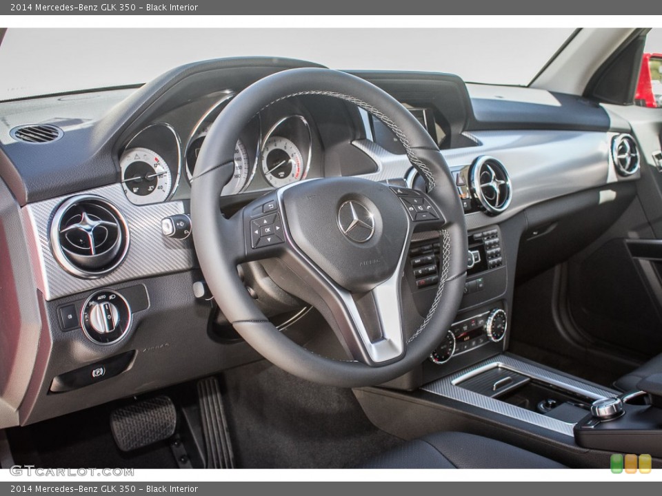Black Interior Dashboard for the 2014 Mercedes-Benz GLK 350 #92483288