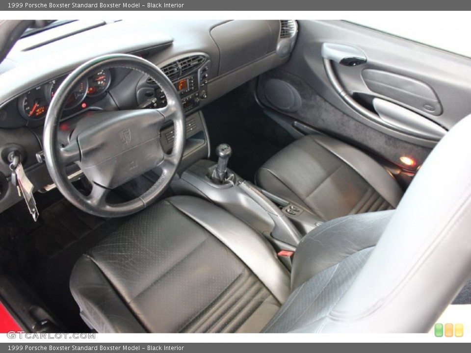 Black Interior Photo for the 1999 Porsche Boxster  #92483306