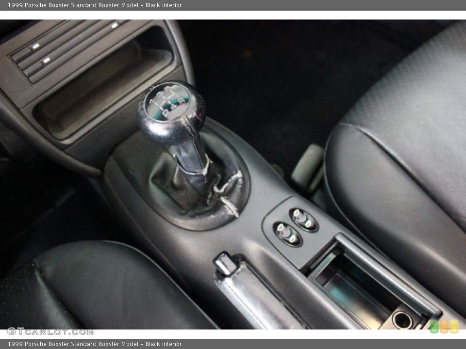 Black Interior Transmission for the 1999 Porsche Boxster  #92483336