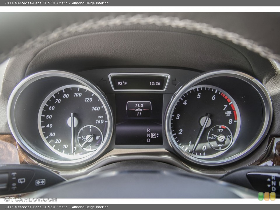 Almond Beige Interior Gauges for the 2014 Mercedes-Benz GL 550 4Matic #92484329