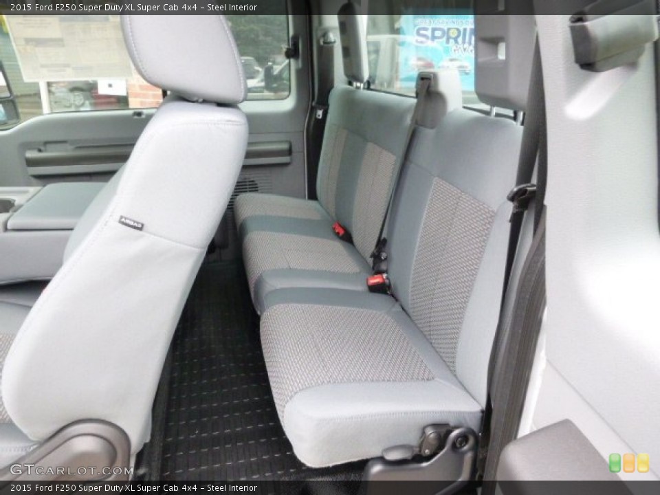 Steel Interior Rear Seat for the 2015 Ford F250 Super Duty XL Super Cab 4x4 #92498592