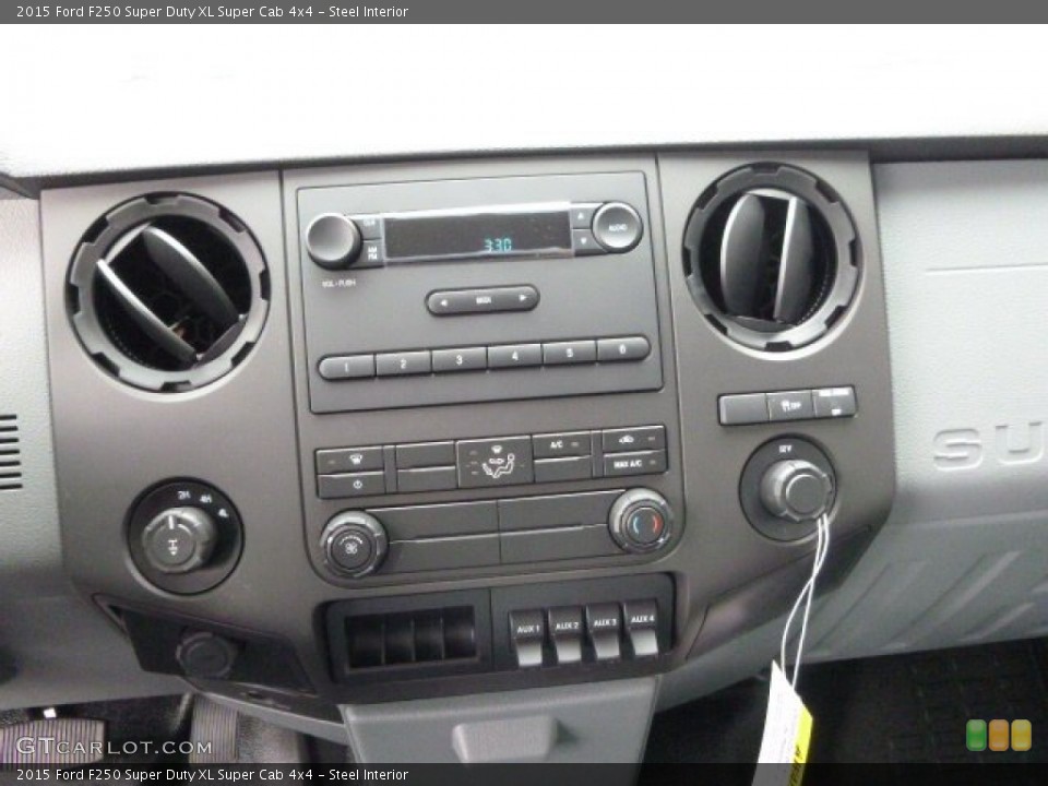 Steel Interior Controls for the 2015 Ford F250 Super Duty XL Super Cab 4x4 #92498682