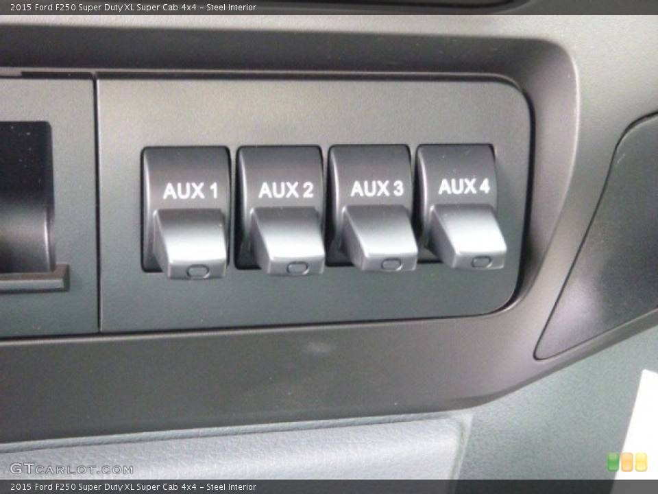 Steel Interior Controls for the 2015 Ford F250 Super Duty XL Super Cab 4x4 #92498727