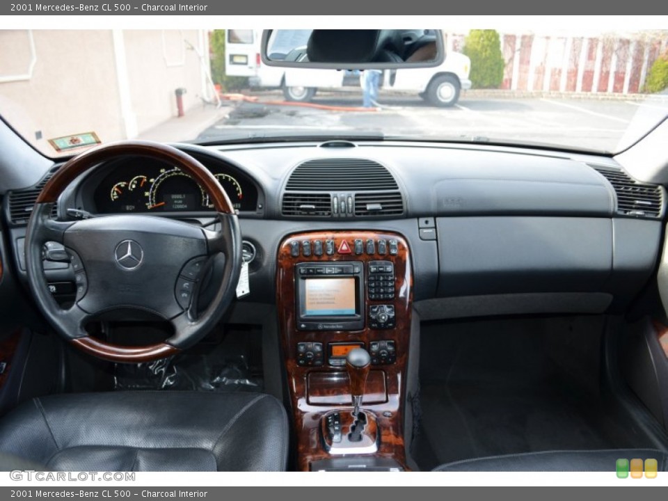 Charcoal Interior Dashboard for the 2001 Mercedes-Benz CL 500 #92506302
