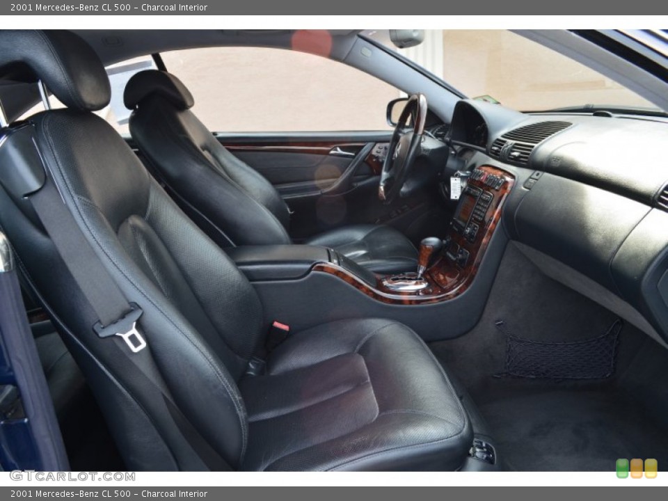 Charcoal Interior Front Seat for the 2001 Mercedes-Benz CL 500 #92506398