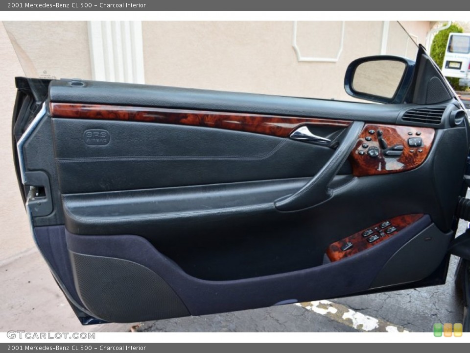 Charcoal Interior Door Panel for the 2001 Mercedes-Benz CL 500 #92506575