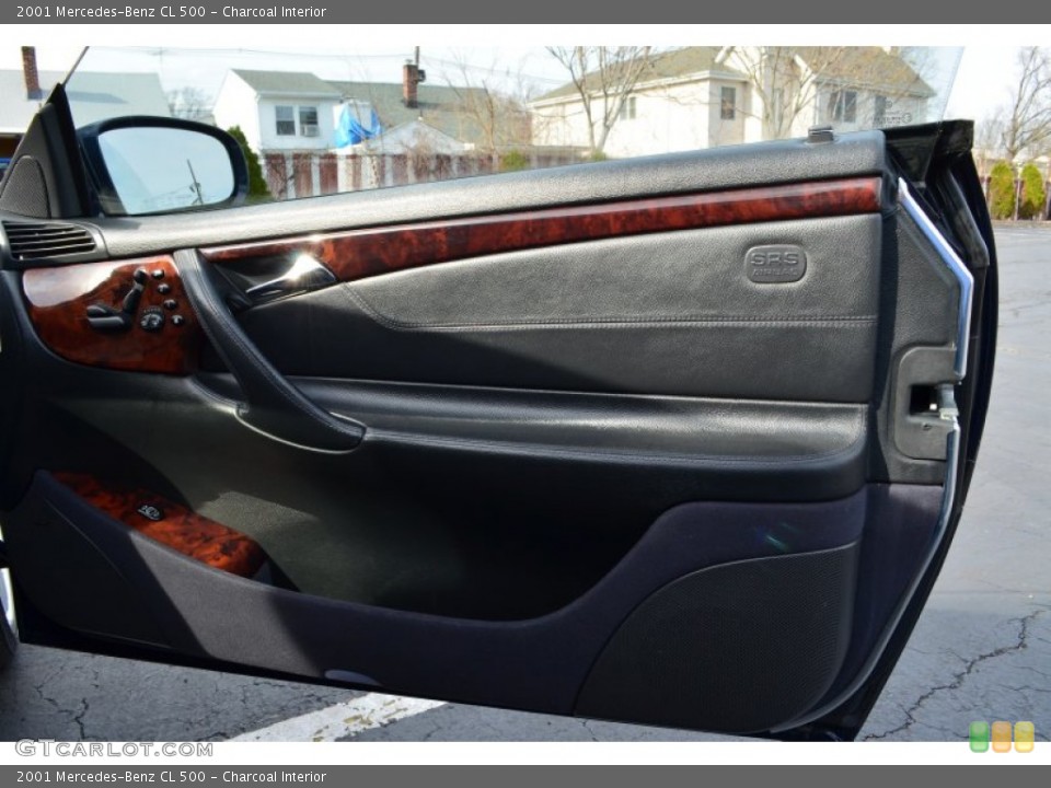 Charcoal Interior Door Panel for the 2001 Mercedes-Benz CL 500 #92506602