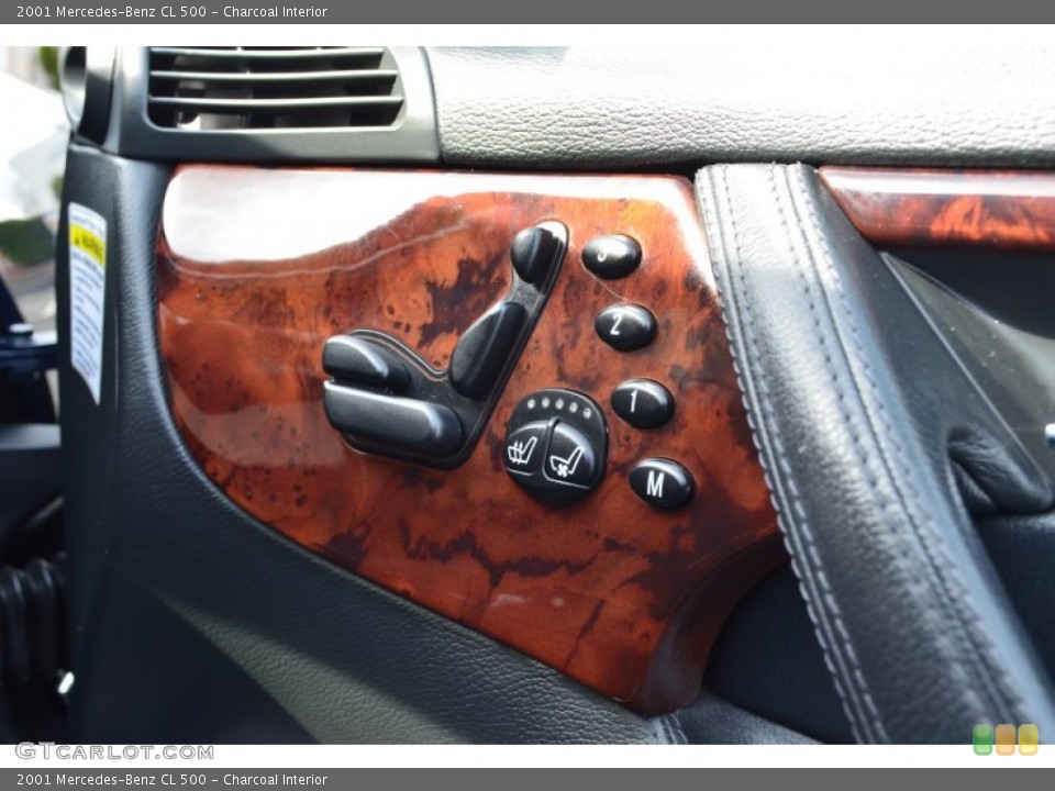 Charcoal Interior Controls for the 2001 Mercedes-Benz CL 500 #92506626