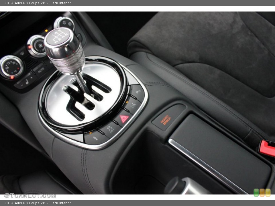 Black Interior Transmission for the 2014 Audi R8 Coupe V8 #92514244