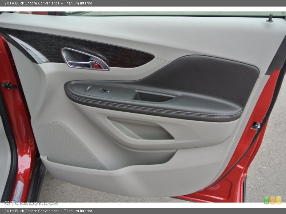 Titanium Interior Door Panel for the 2014 Buick Encore Convenience #92516061