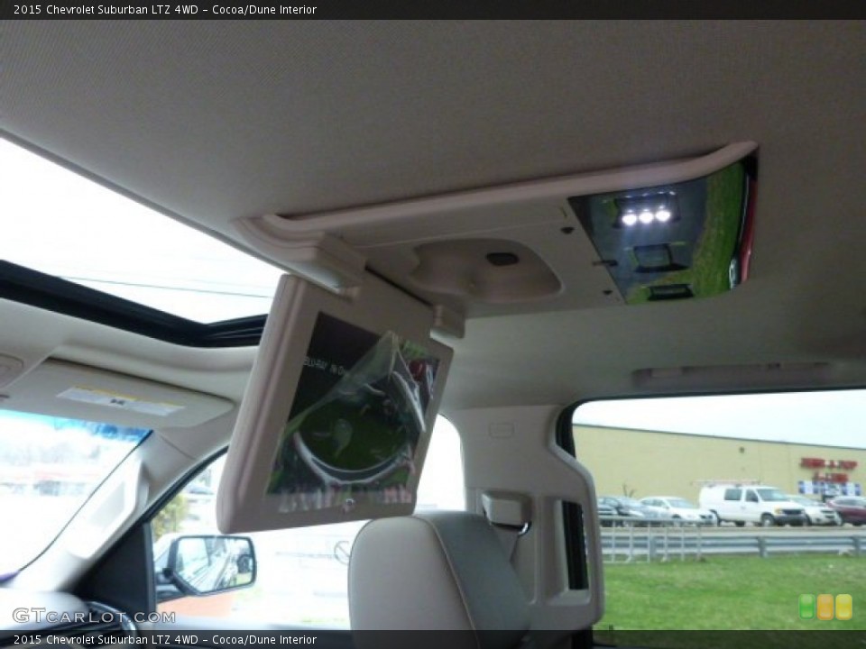 Cocoa/Dune Interior Entertainment System for the 2015 Chevrolet Suburban LTZ 4WD #92517105