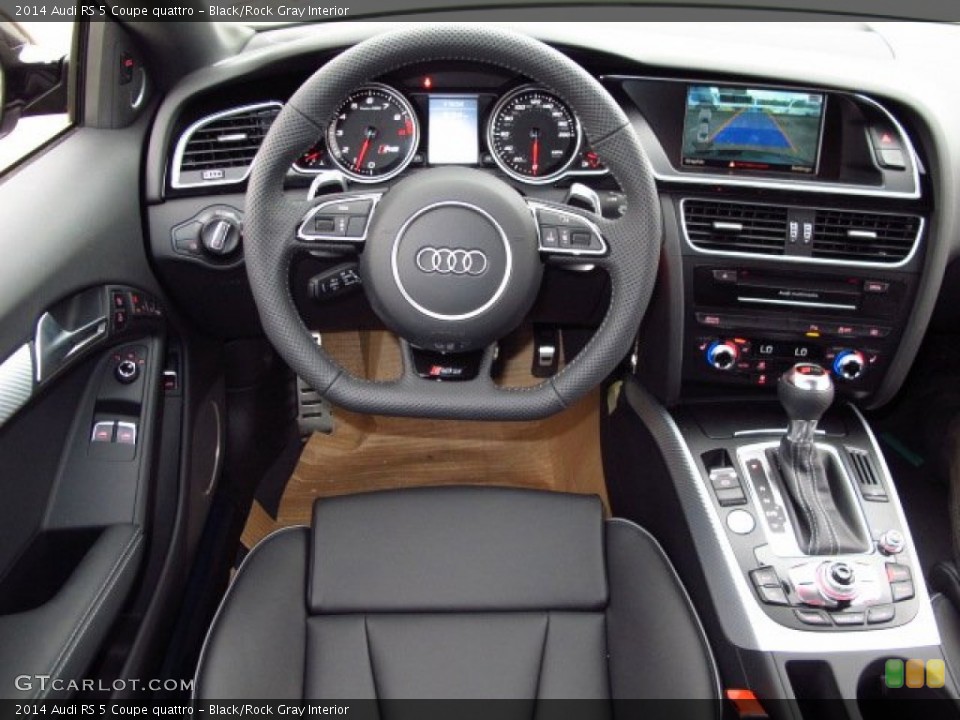 Black/Rock Gray Interior Dashboard for the 2014 Audi RS 5 Coupe quattro #92517792