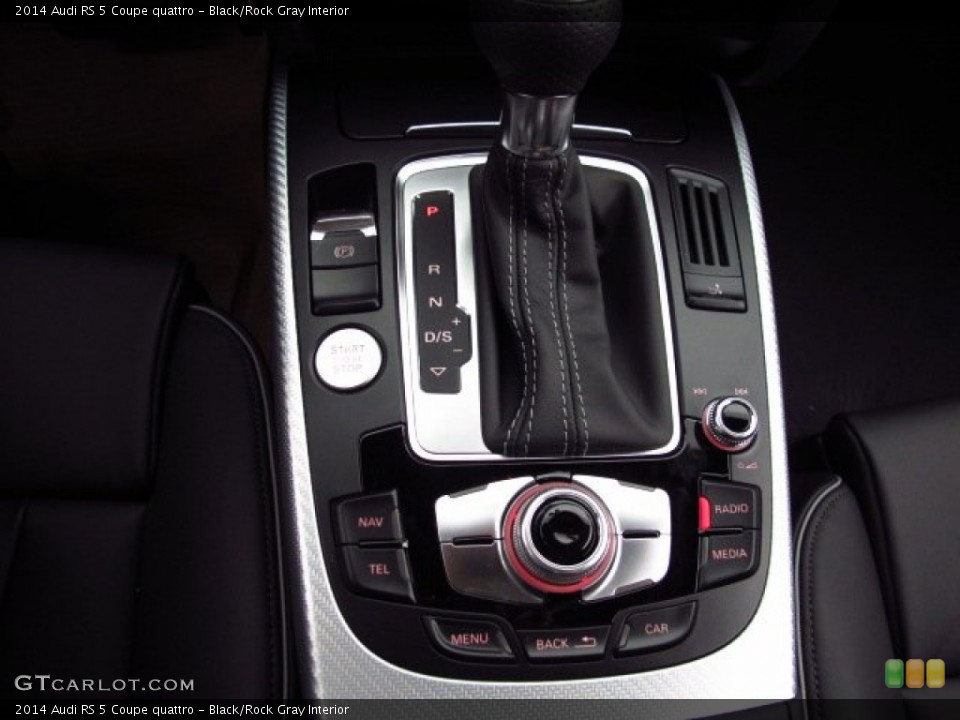 Black/Rock Gray Interior Transmission for the 2014 Audi RS 5 Coupe quattro #92517933
