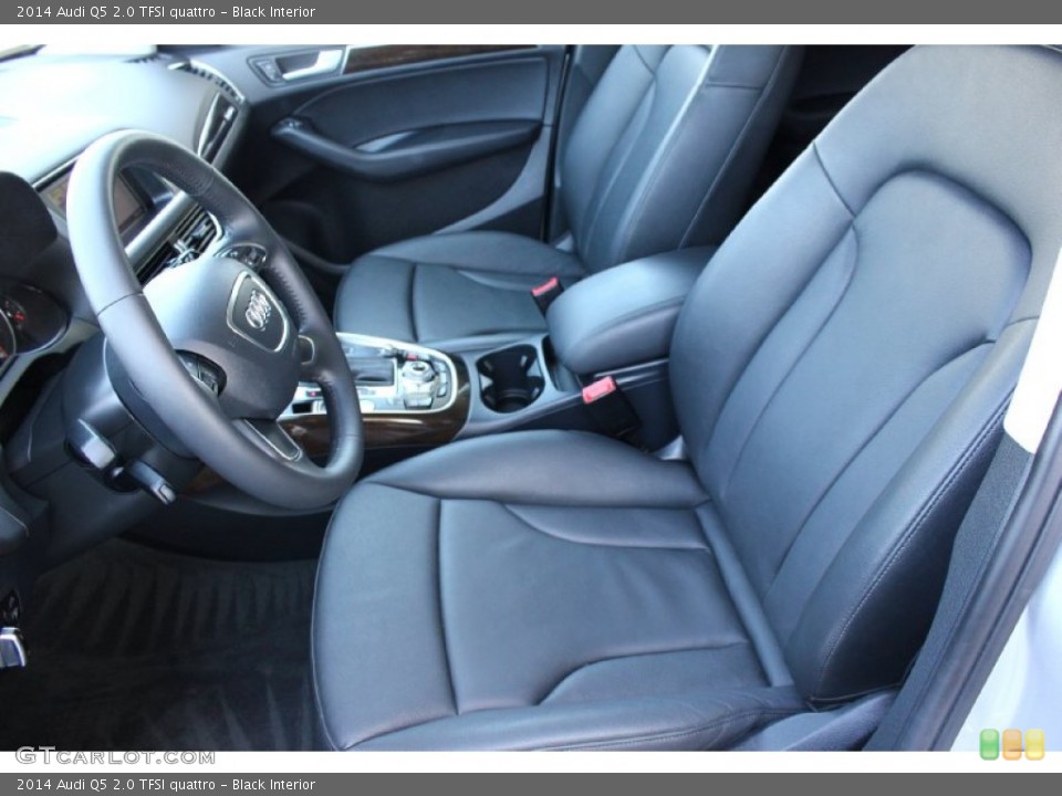 Black Interior Front Seat for the 2014 Audi Q5 2.0 TFSI quattro #92526591