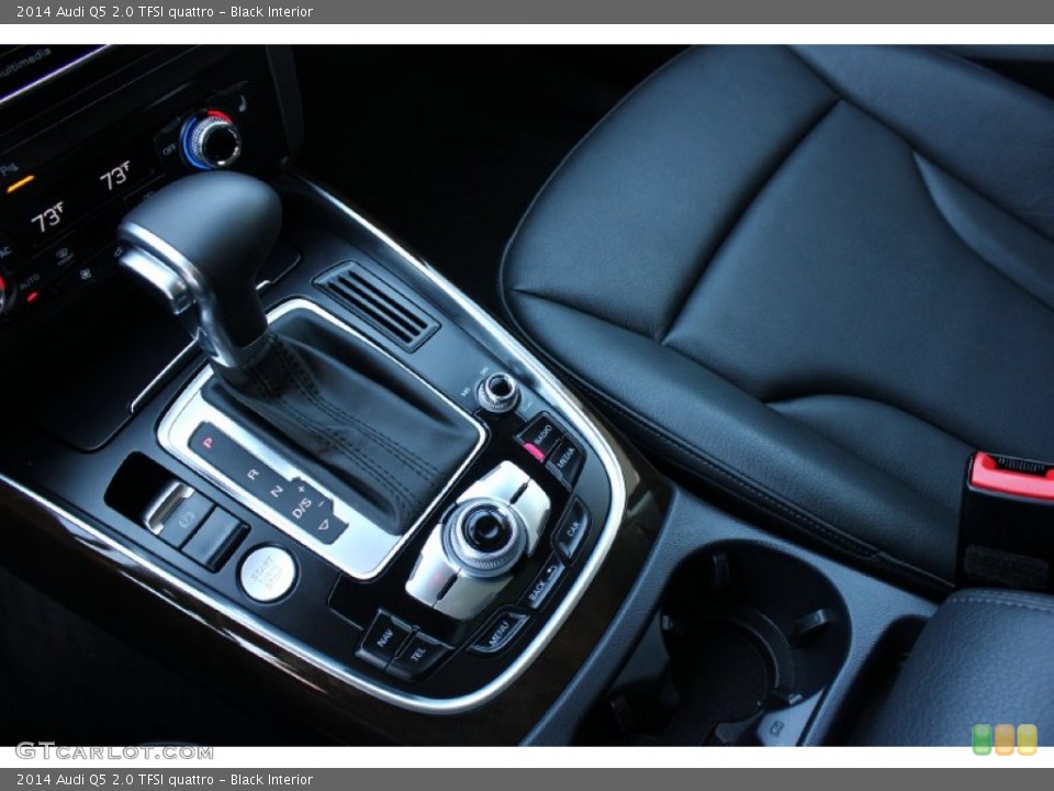 Black Interior Controls for the 2014 Audi Q5 2.0 TFSI quattro #92526648