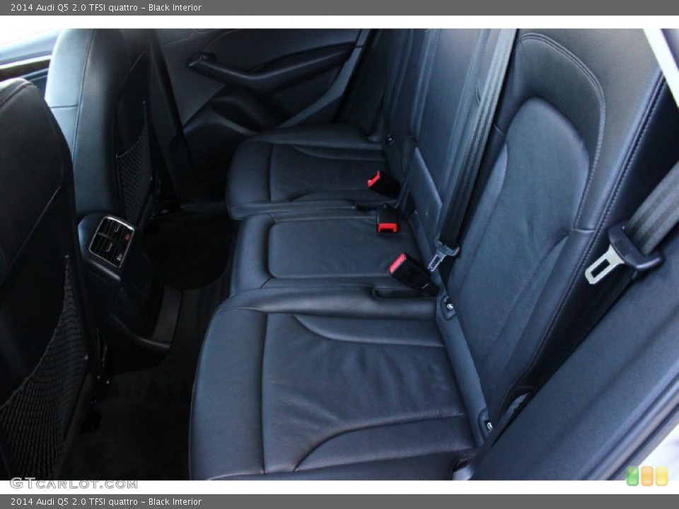 Black Interior Rear Seat for the 2014 Audi Q5 2.0 TFSI quattro #92527188