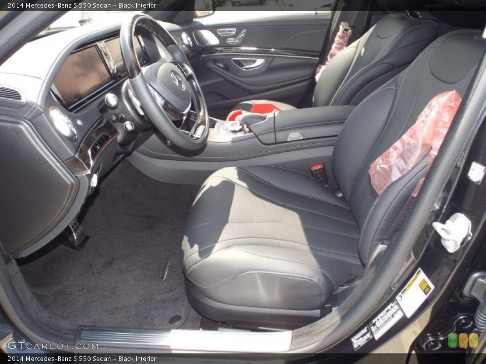 Black Interior Photo for the 2014 Mercedes-Benz S 550 Sedan #92532624