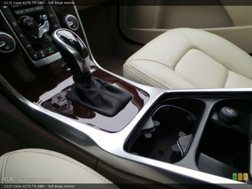 Soft Beige Interior Transmission for the 2015 Volvo XC70 T6 AWD #92539044
