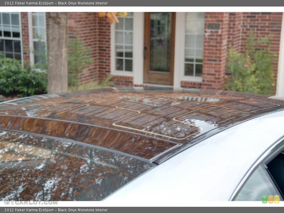 Black Onyx Monotone Interior Sunroof for the 2012 Fisker Karma EcoSport #92552891