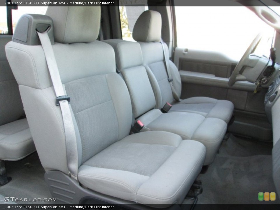 Medium/Dark Flint Interior Front Seat for the 2004 Ford F150 XLT SuperCab 4x4 #92554661