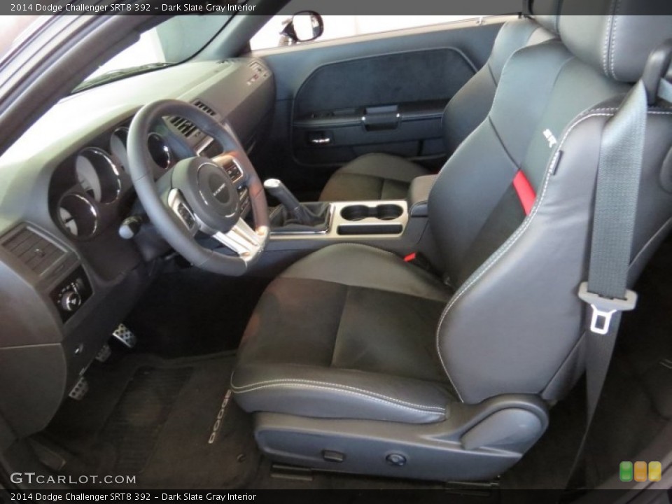 Dark Slate Gray Interior Photo for the 2014 Dodge Challenger SRT8 392 #92561060