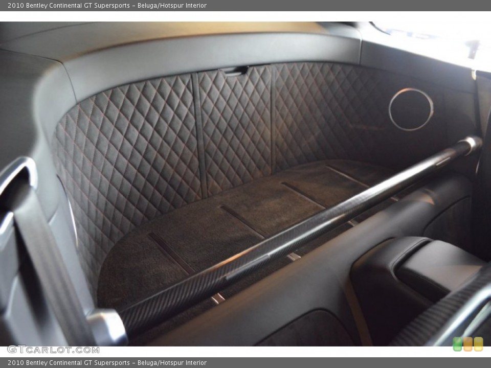 Beluga/Hotspur Interior Rear Seat for the 2010 Bentley Continental GT Supersports #92565377