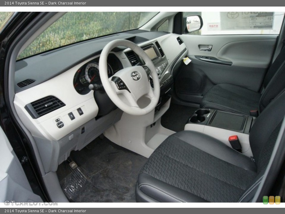 Dark Charcoal Interior Photo for the 2014 Toyota Sienna SE #92567285