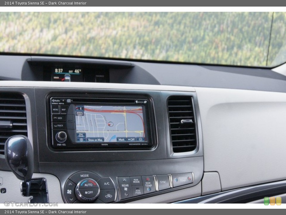 Dark Charcoal Interior Navigation for the 2014 Toyota Sienna SE #92567303