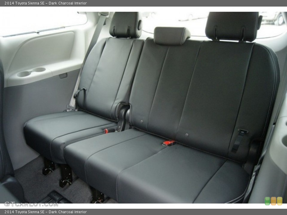 Dark Charcoal Interior Rear Seat for the 2014 Toyota Sienna SE #92567354