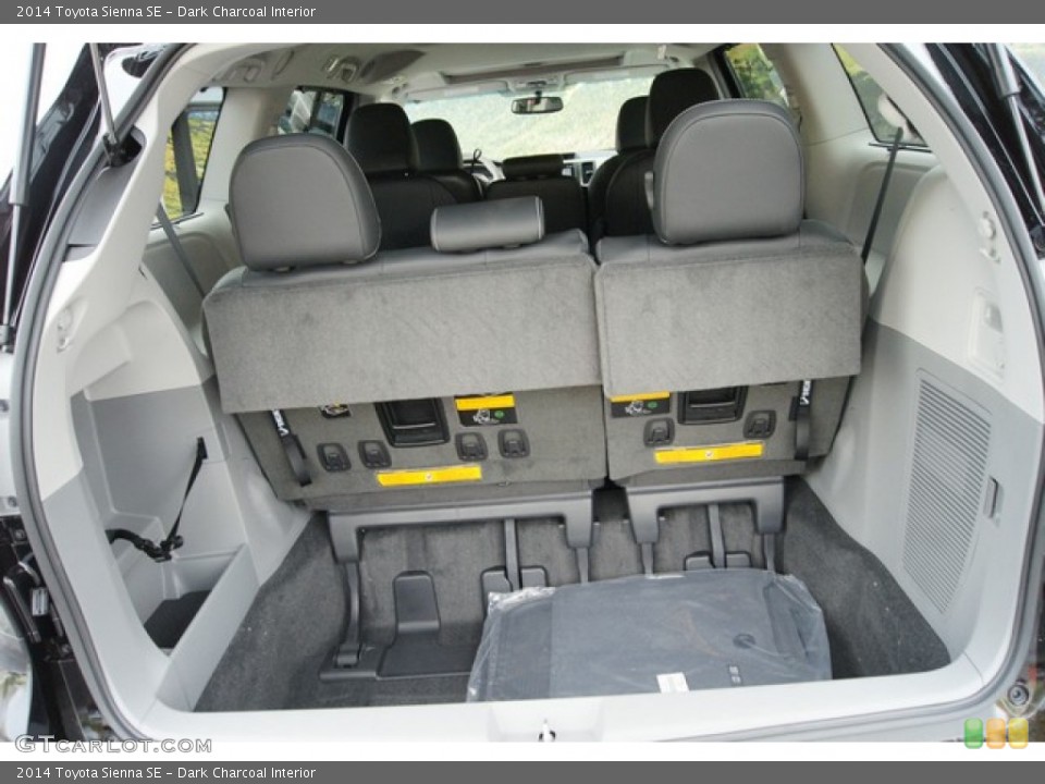 Dark Charcoal Interior Trunk for the 2014 Toyota Sienna SE #92567378