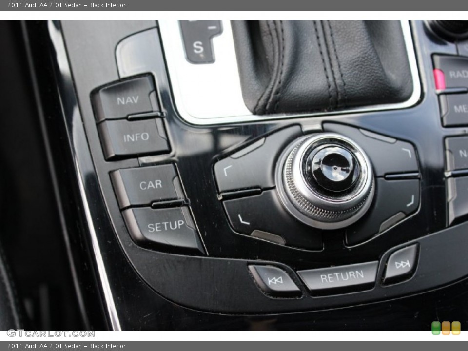 Black Interior Controls for the 2011 Audi A4 2.0T Sedan #92573684