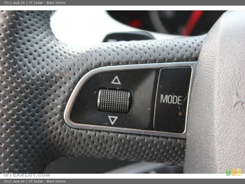 Black Interior Controls for the 2011 Audi A4 2.0T Sedan #92573948