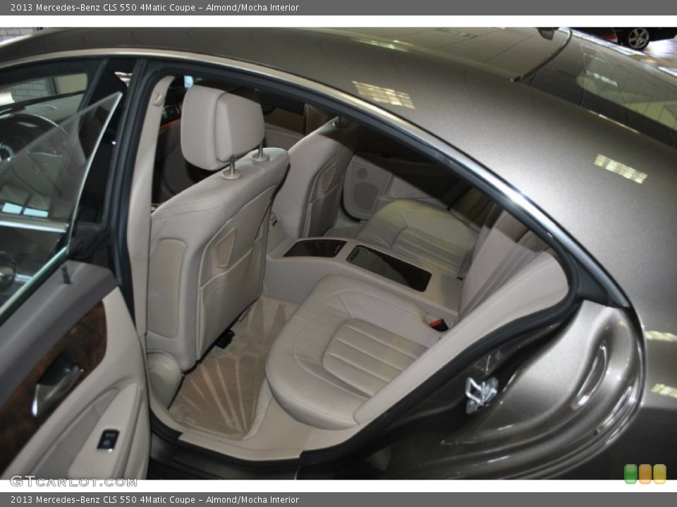 Almond/Mocha Interior Rear Seat for the 2013 Mercedes-Benz CLS 550 4Matic Coupe #92574137