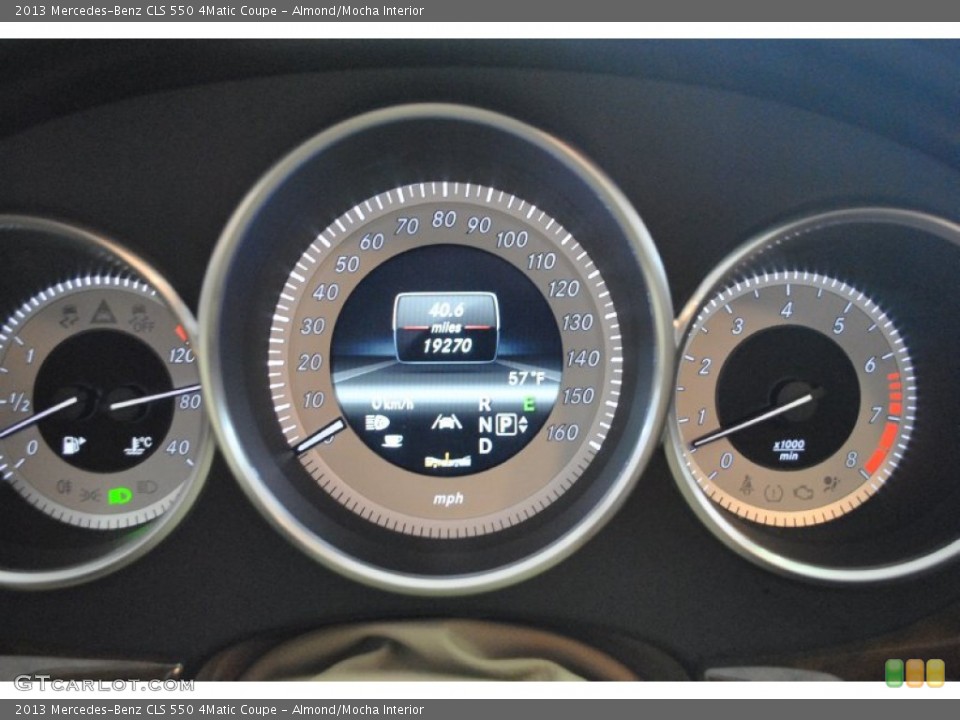 Almond/Mocha Interior Gauges for the 2013 Mercedes-Benz CLS 550 4Matic Coupe #92574182